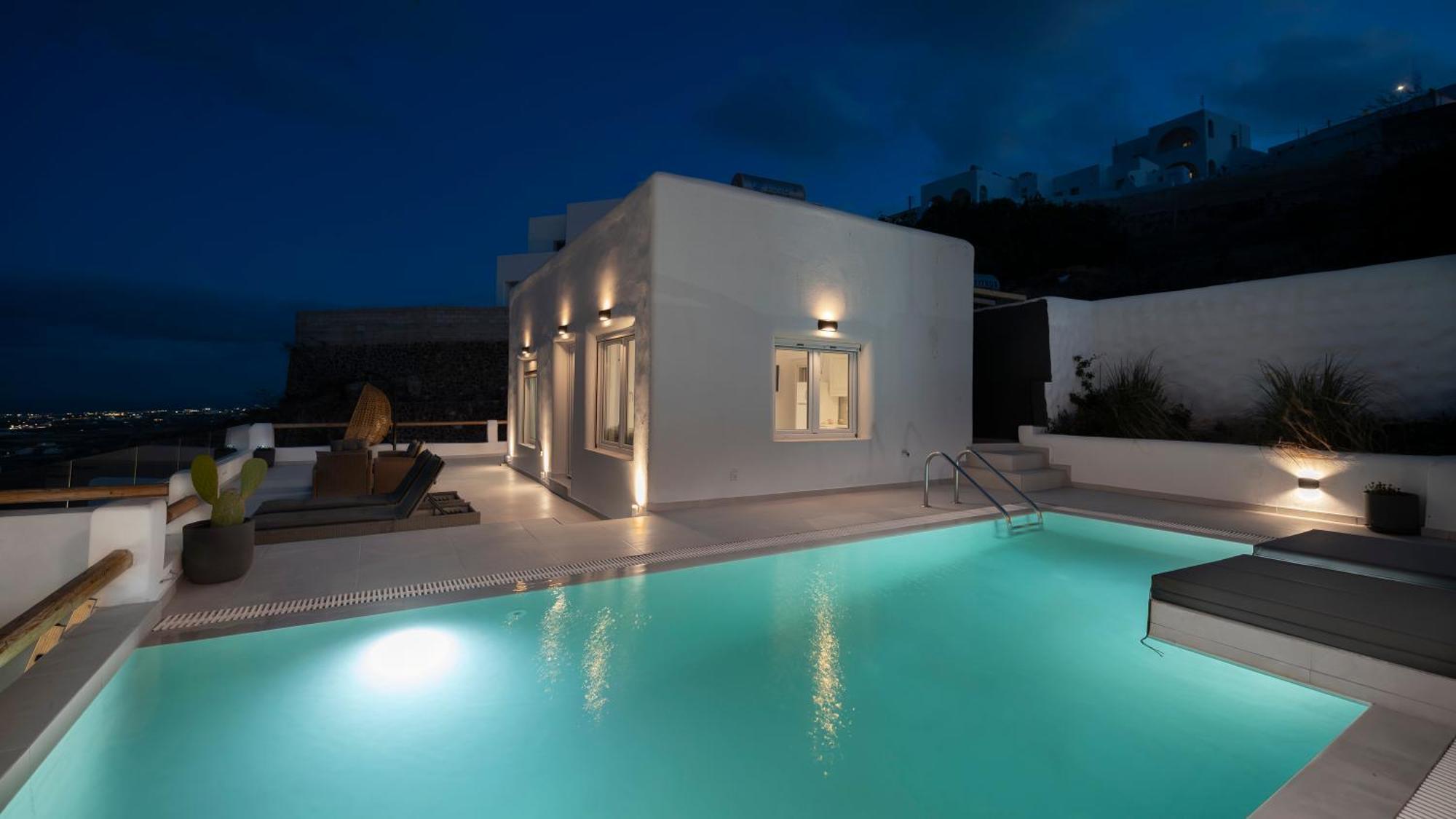 Dream Villa Santorini Vourvoúlos Eksteriør billede