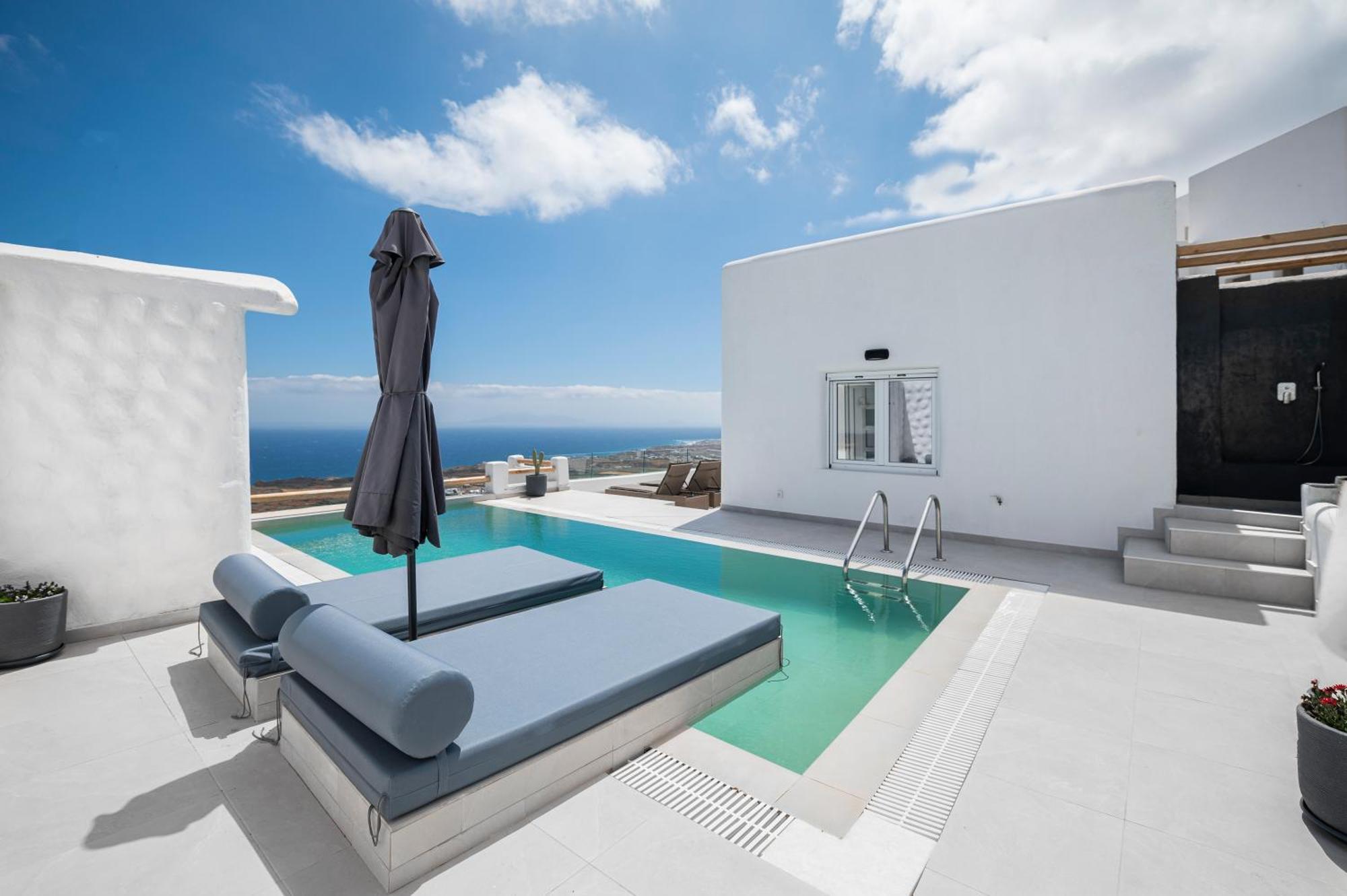 Dream Villa Santorini Vourvoúlos Eksteriør billede