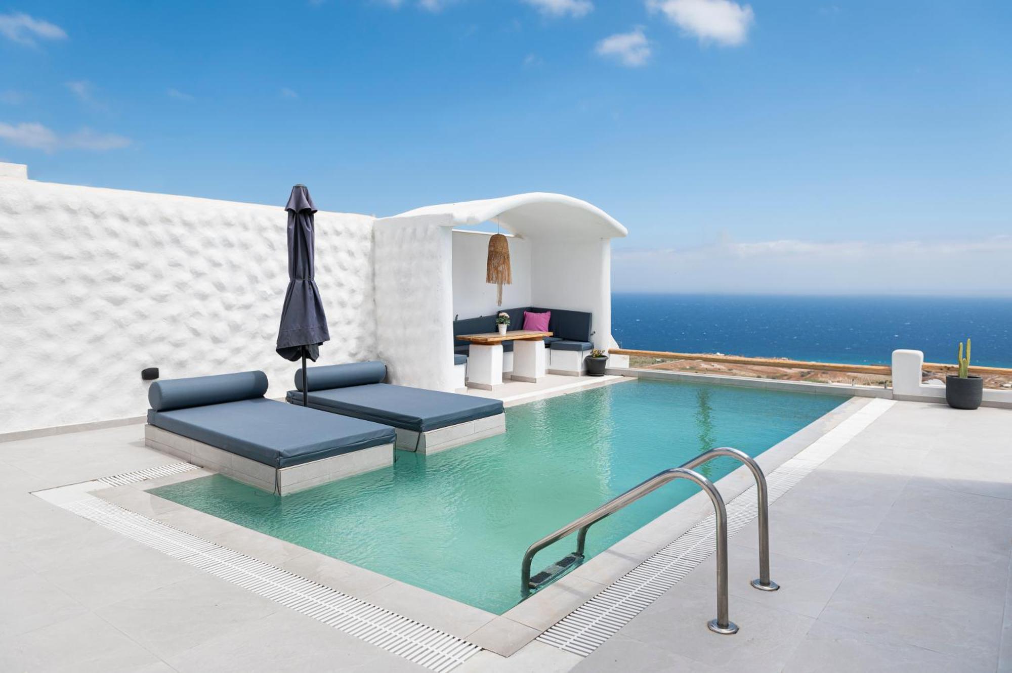Dream Villa Santorini Vourvoúlos Eksteriør billede