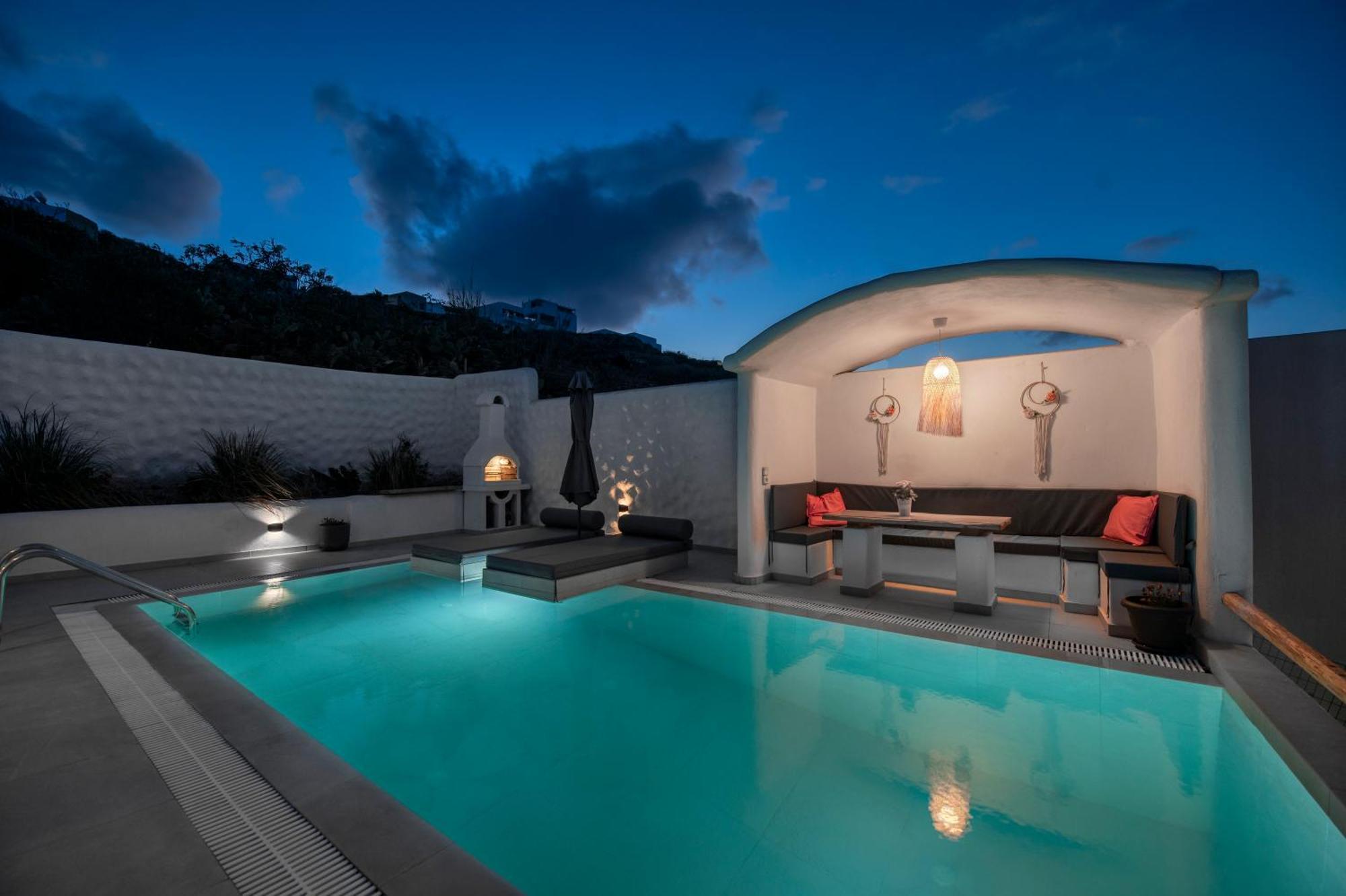 Dream Villa Santorini Vourvoúlos Eksteriør billede