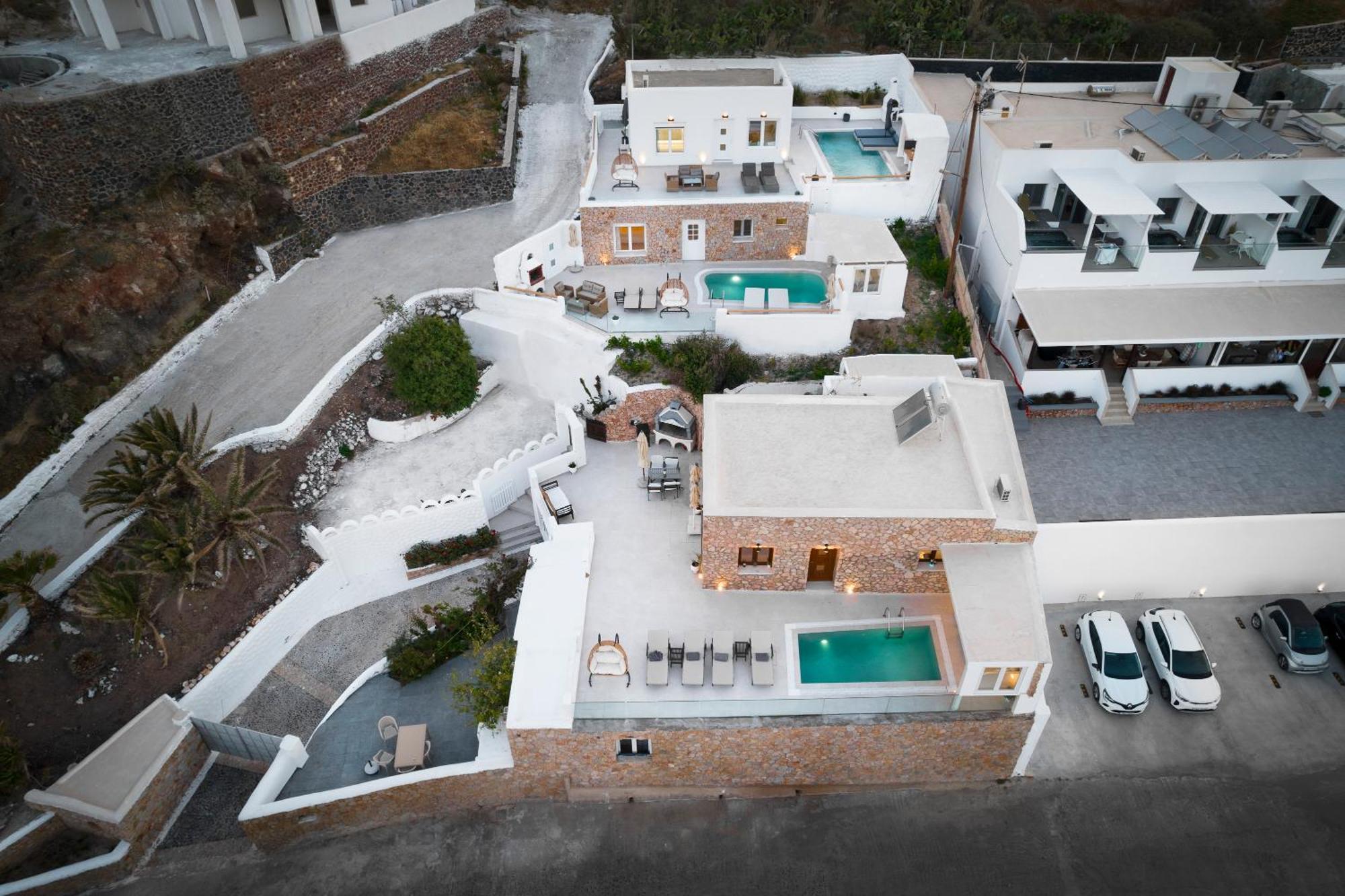Dream Villa Santorini Vourvoúlos Eksteriør billede