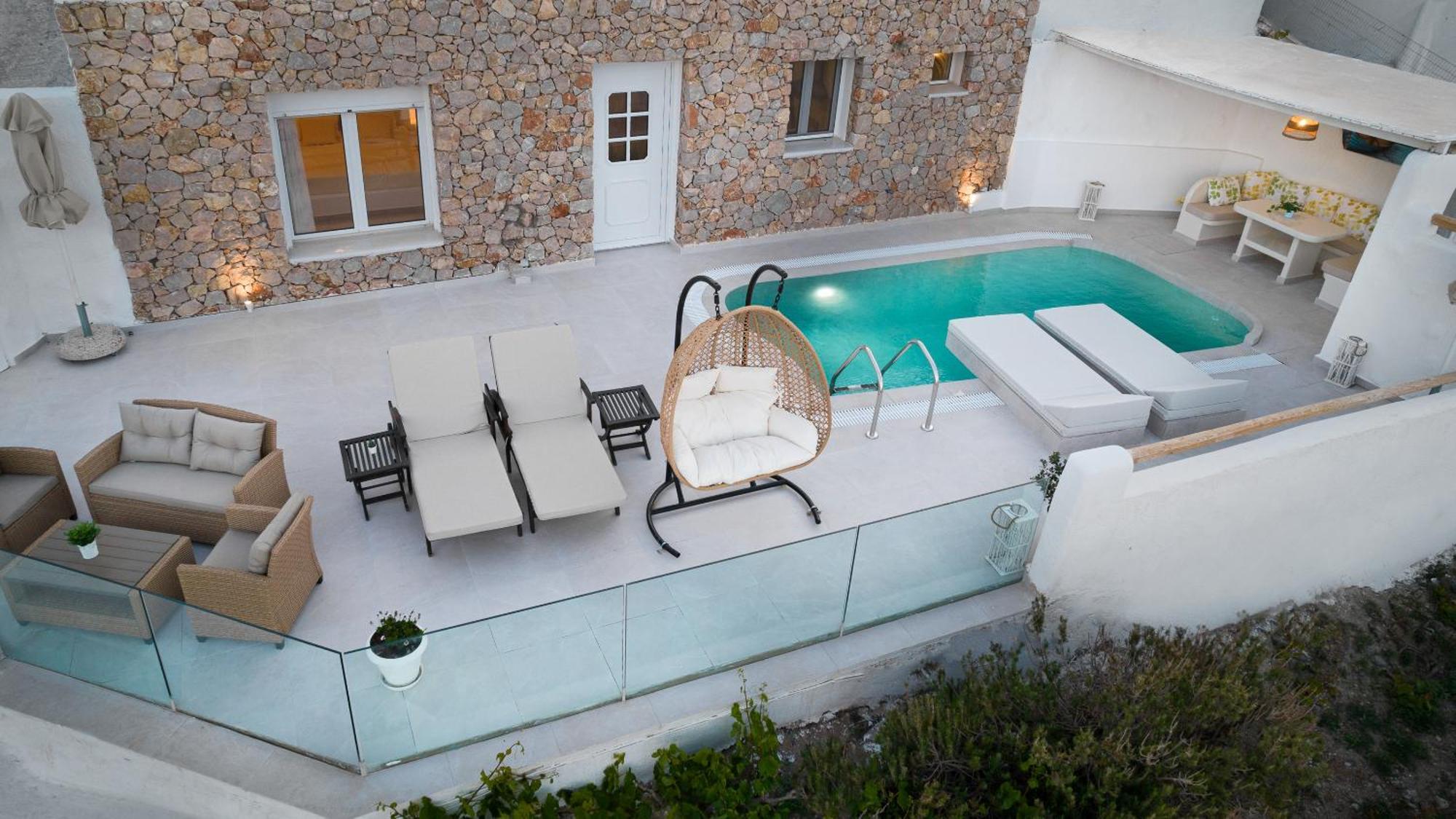 Dream Villa Santorini Vourvoúlos Eksteriør billede