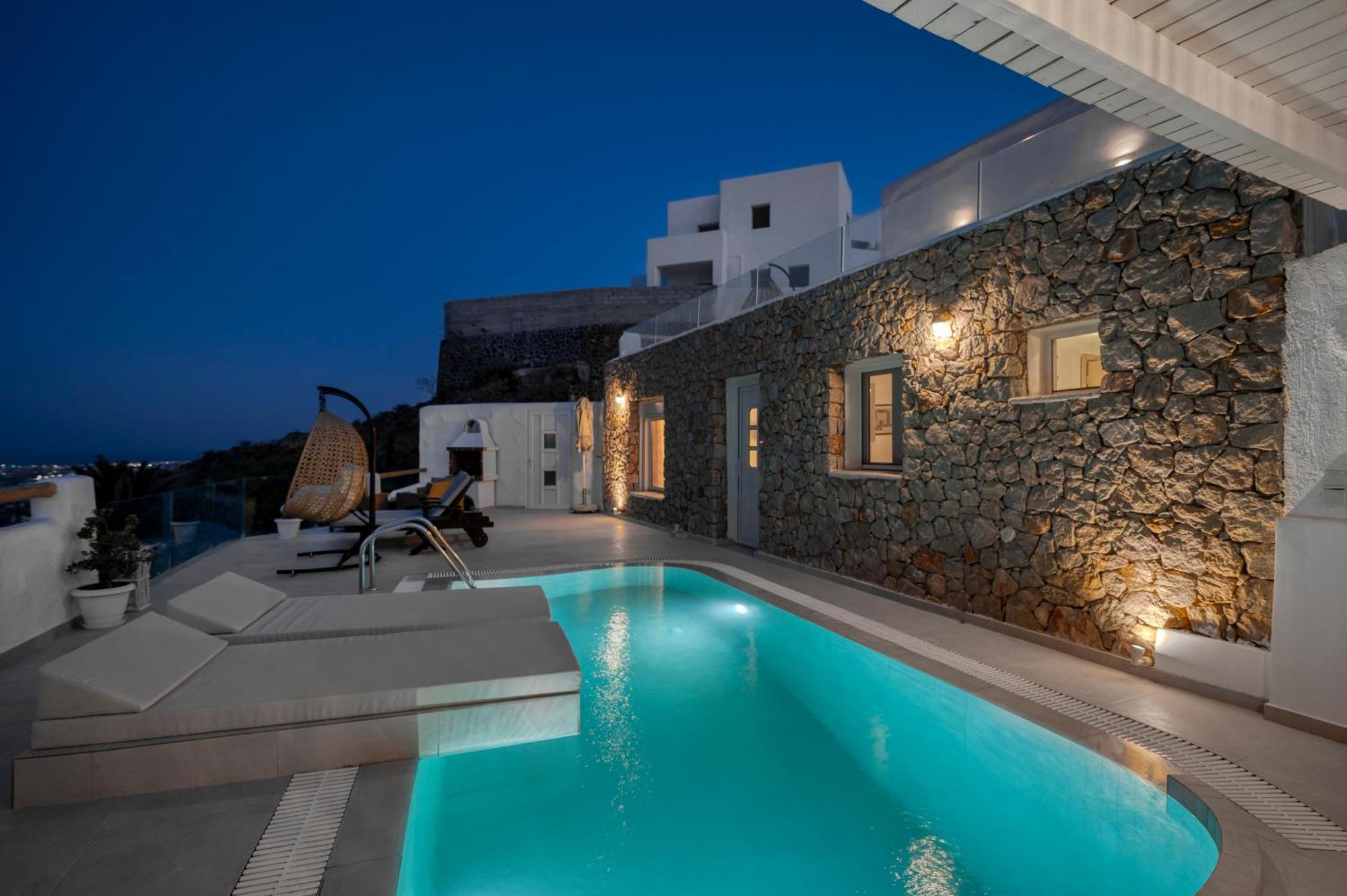 Dream Villa Santorini Vourvoúlos Eksteriør billede