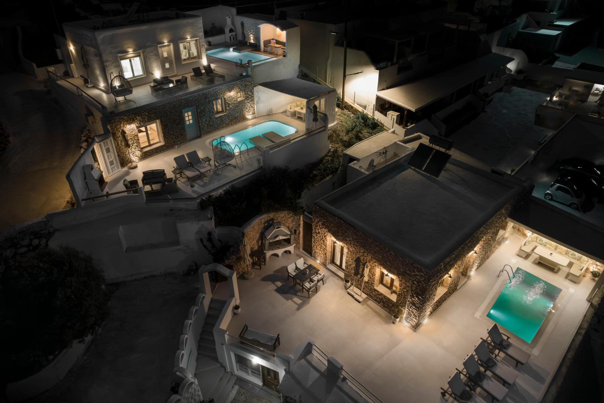 Dream Villa Santorini Vourvoúlos Eksteriør billede